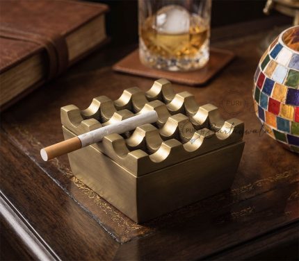 aluminium-windproof-ashtray-brass-antique