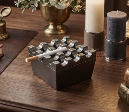 aluminium-windproof-ashtray-brass-antique