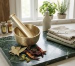 Brass Mortar & Pestle/Okhli