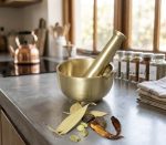 Brass Mortar & Pestle/Okhli