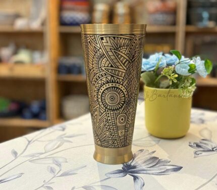Brass Maharaja Glass