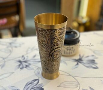 Brass Maharaja Glass