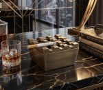 pure-brass-9-grid-windproof-ashtray-antique