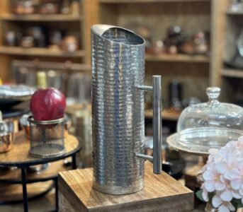 Stainless Steel Water Jug Hammered Pattern - 2.2 Liter (Tube)
