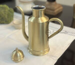 Brass Oil Bottle Inside Tin/Kalai Plating And Outside Matt Finish