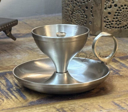 Pure Brass Diya Jyot with Handle