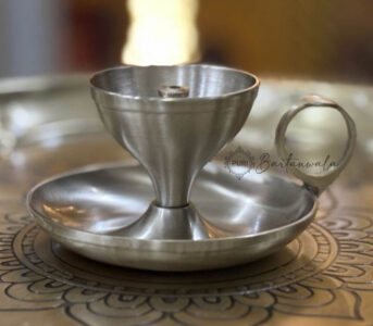 Pure Brass Diya Jyot with Handle