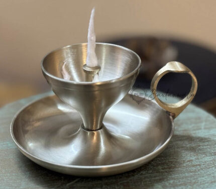 Pure Brass Diya Jyot with Handle