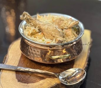 Copper/Stainless Steel Double Wall Biryani/Gravy Handi/Lagan