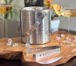 Prima Handmade Ice Bucket 1500ml – Stainless Steel with Tong