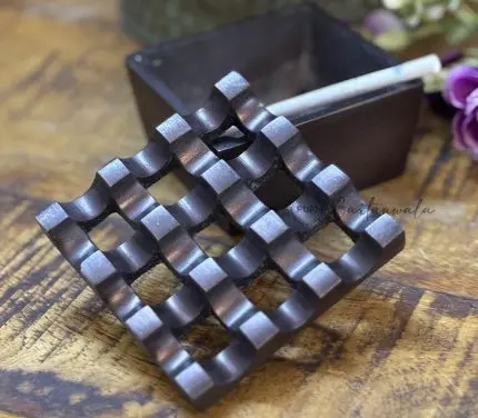 Aluminium 9-Grid Ashtray – Royal Copper Finish