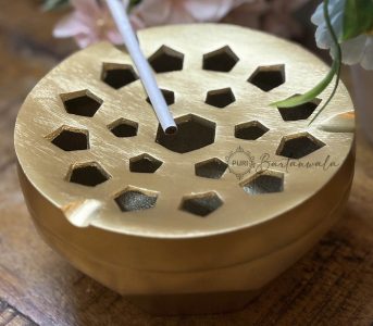 Brass Windproof Cigar Ashtray – Diamond Aluminium