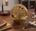 Brass Windproof Cigar Ashtray – Diamond Aluminium
