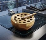 Brass Windproof Cigar Ashtray – Diamond Aluminium