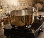 Brass-Patila-Bhagona-with-Lid-–-5L-Hammered-Cooking-Pot-with-Kalai-Lining-