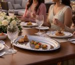 Beyzi Stainless Steel Oval Snack Tray – Glossy Finish