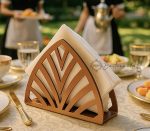 Stainless Steel Napkin Holder Rose Gold