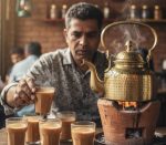 Hammered Brass Chai Kettle – Bombay Cutting Style