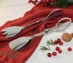Multipurpose Kitchen Tongs Set | Stainless Steel (2 Pcs)