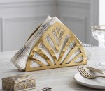 Stainless Steel Napkin Holder Glossy Finish