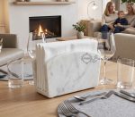 White Marble Napkin Holder | Marmaros