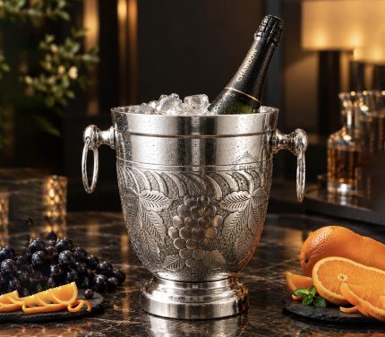 Grapes Valley Aluminium Champagne Wine Bucket