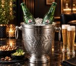 Grapes Valley Aluminium Champagne Wine Bucket