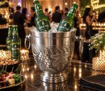 Grapes Valley Aluminium Champagne Wine Bucket